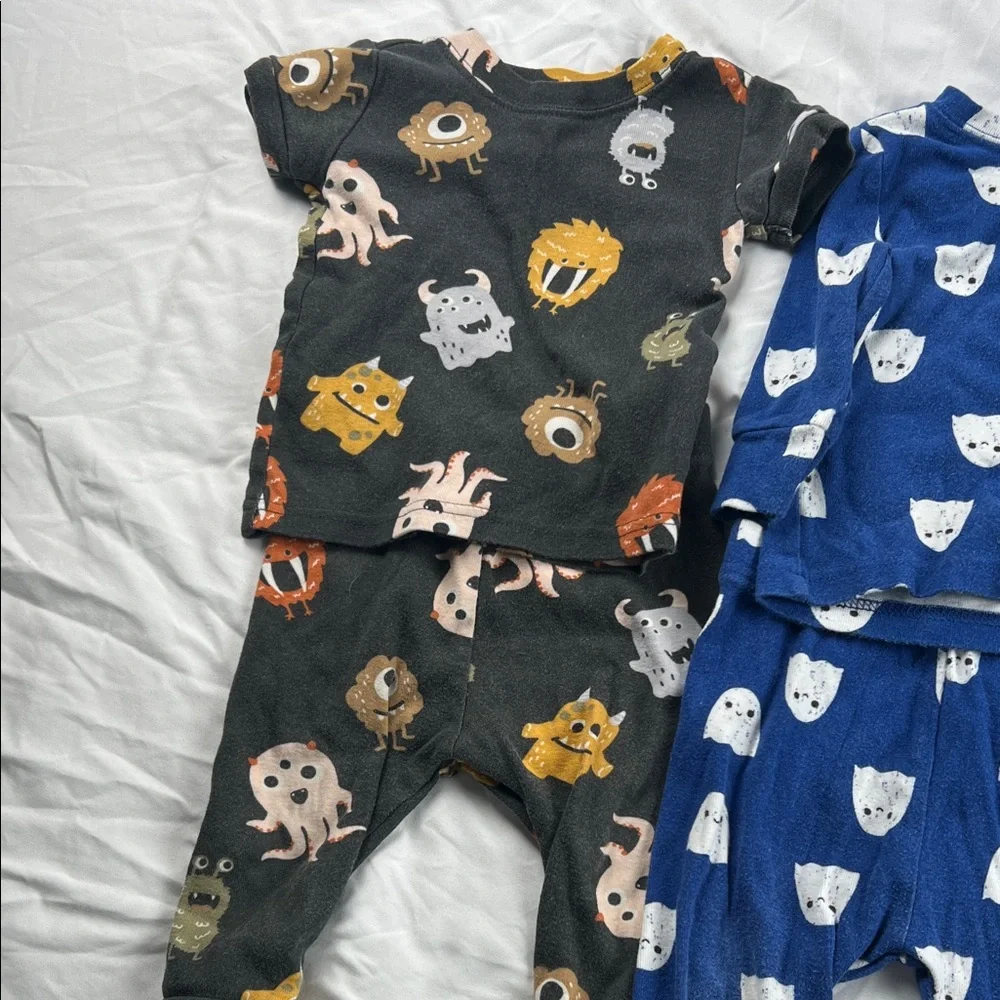4 Kids Green 'Christmas Tree Hugger' and Patterned Pajama Set‎ - Cozy Sleepwear